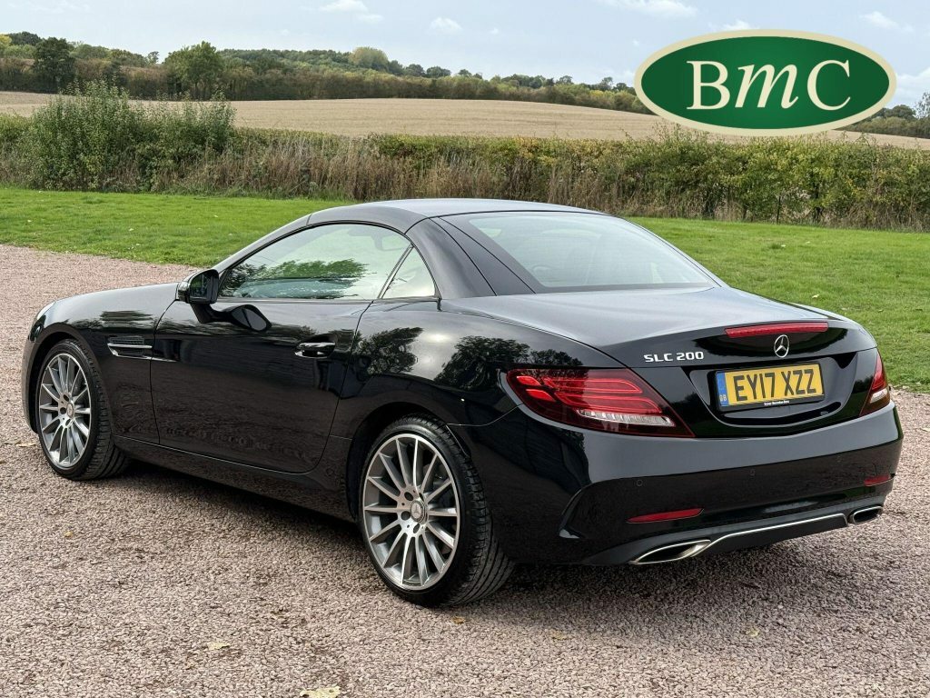 Mercedes-Benz SLC 2.0 Slc200 Amg Line Euro 6 S S Black #5