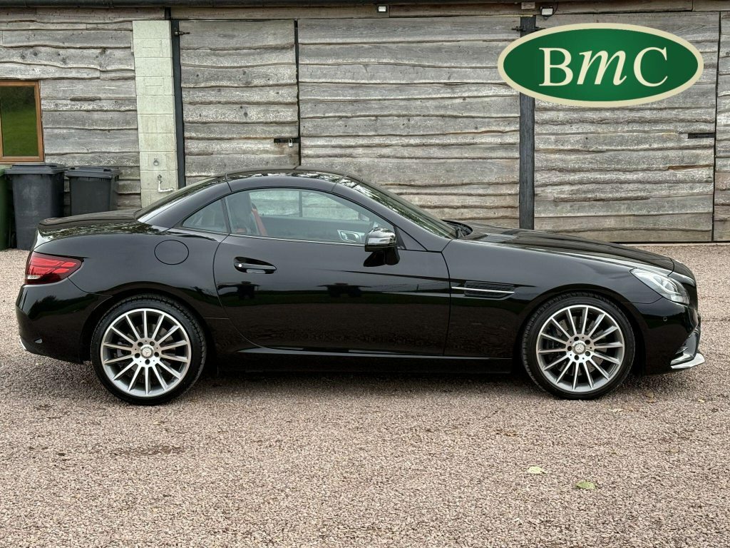 Mercedes-Benz SLC 2.0 Slc200 Amg Line Euro 6 S S Black #2