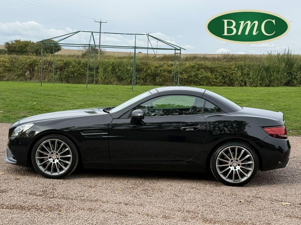 Mercedes-Benz SLC 2.0 Slc200 Amg Line Euro 6 S S Black #4