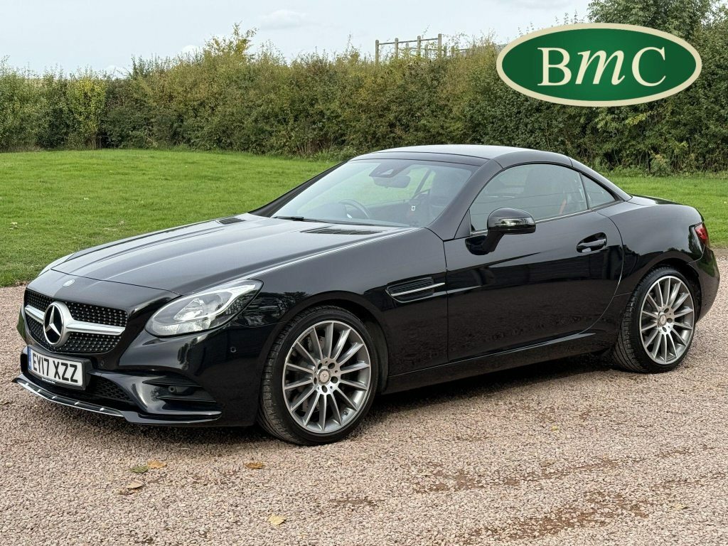 Mercedes-Benz SLC 2.0 Slc200 Amg Line Euro 6 S S Black #3