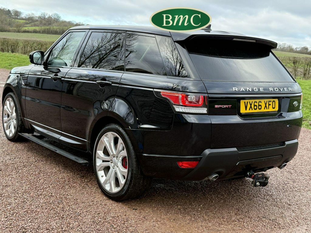 Land Rover Range Rover Sport 3.0 Sd V6 Hse Dynamic 4Wd Euro 6 S S VX66XFO Black #5