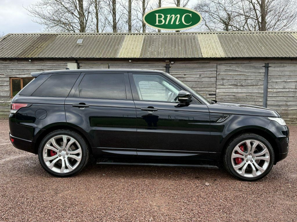 Land Rover Range Rover Sport 3.0 Sd V6 Hse Dynamic 4Wd Euro 6 S S VX66XFO Black #2