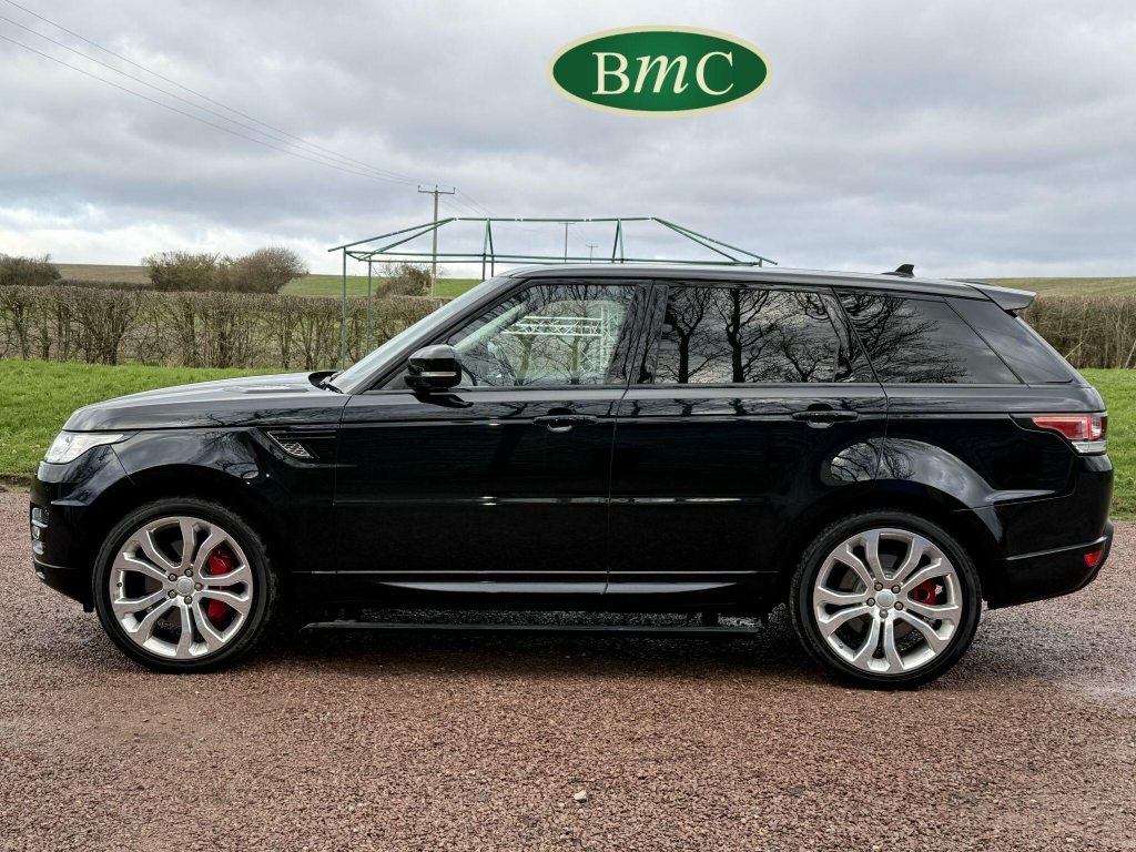 Land Rover Range Rover Sport 3.0 Sd V6 Hse Dynamic 4Wd Euro 6 S S VX66XFO Black #4