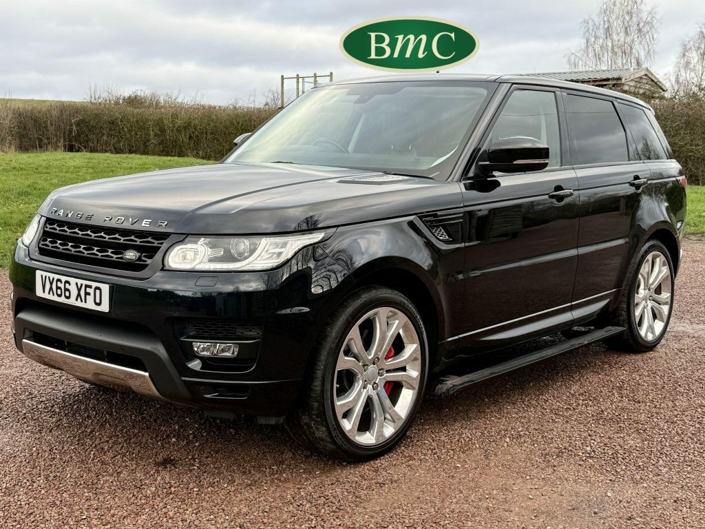 Land Rover Range Rover Sport 3.0 Sd V6 Hse Dynamic 4Wd Euro 6 S S VX66XFO Black #3