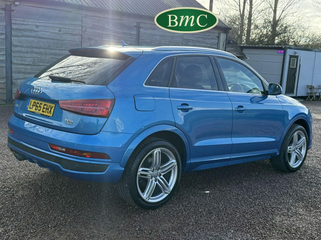 Audi Q3 2.0 Tfsi S Line Plus S Tronic Quattro Euro 6 S S LP65EHX Blue #6