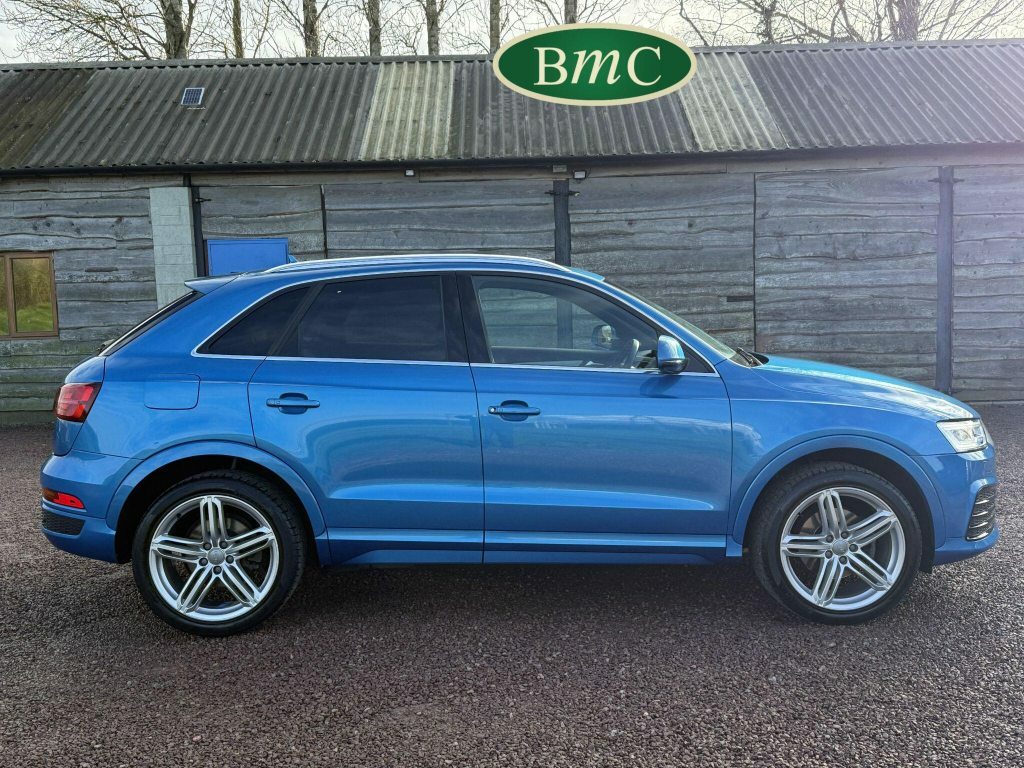 Audi Q3 2.0 Tfsi S Line Plus S Tronic Quattro Euro 6 S S LP65EHX Blue #2