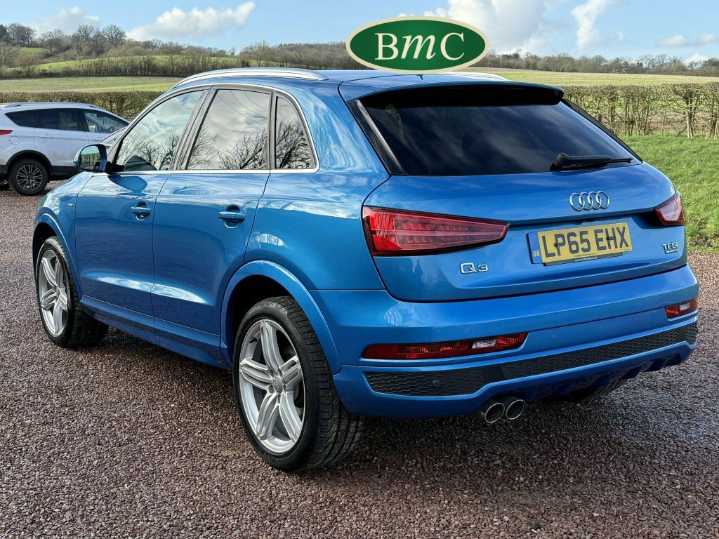 Audi Q3 2.0 Tfsi S Line Plus S Tronic Quattro Euro 6 S S LP65EHX Blue #5