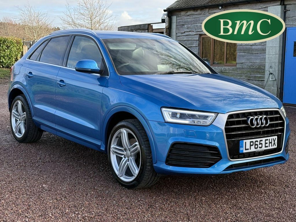 Audi Q3 2.0 Tfsi S Line Plus S Tronic Quattro Euro 6 S S Blue