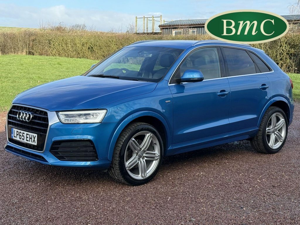 Audi Q3 2.0 Tfsi S Line Plus S Tronic Quattro Euro 6 S S LP65EHX Blue #3