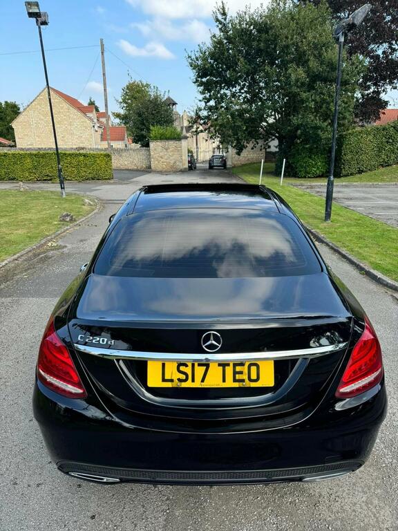 Mercedes-Benz C Class Saloon 2.1 C220d Amg Line 2017 LS17TEO Black #2