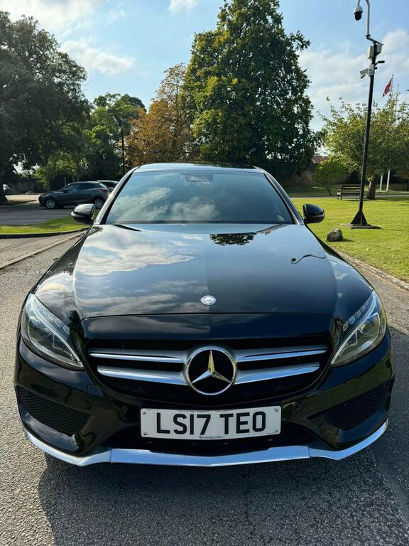 Mercedes-Benz C Class Saloon 2.1 C220d Amg Line 2017 LS17TEO Black #5