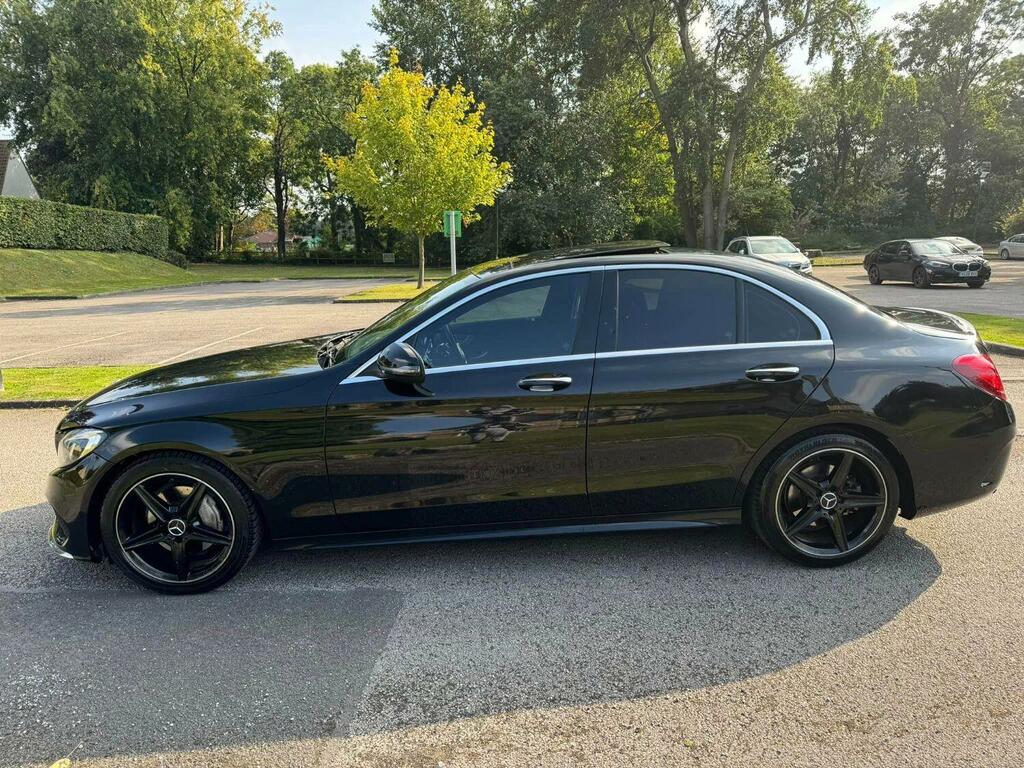 Mercedes-Benz C Class Saloon 2.1 C220d Amg Line 2017 Black