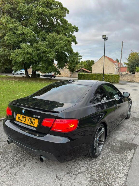 BMW 3 Series Coupe 3.0 335I M Sport Coupe 2013 Black #3