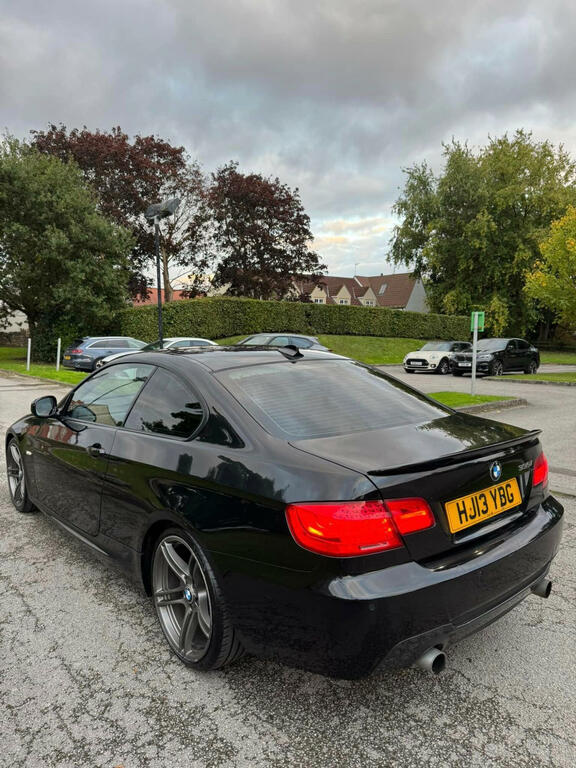 BMW 3 Series Coupe 3.0 335I M Sport Coupe 2013 Black #2