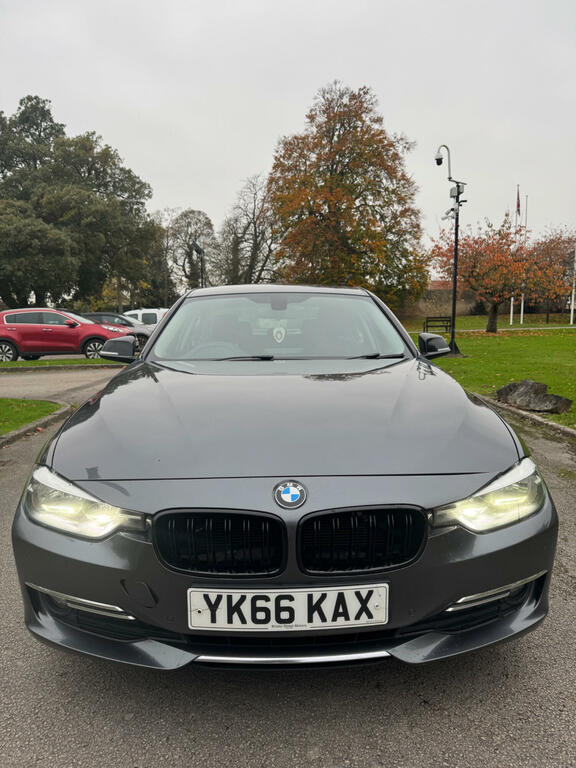BMW 3 Series Saloon 2.0 320D Ed Sport Saloon 2016 YK66KAX Grey #3