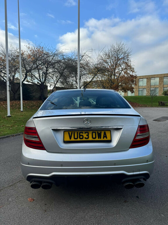 Mercedes-Benz C Class Saloon 2.1 C220 Cdi Amg Sport 2013 VU63OWA Silver #6