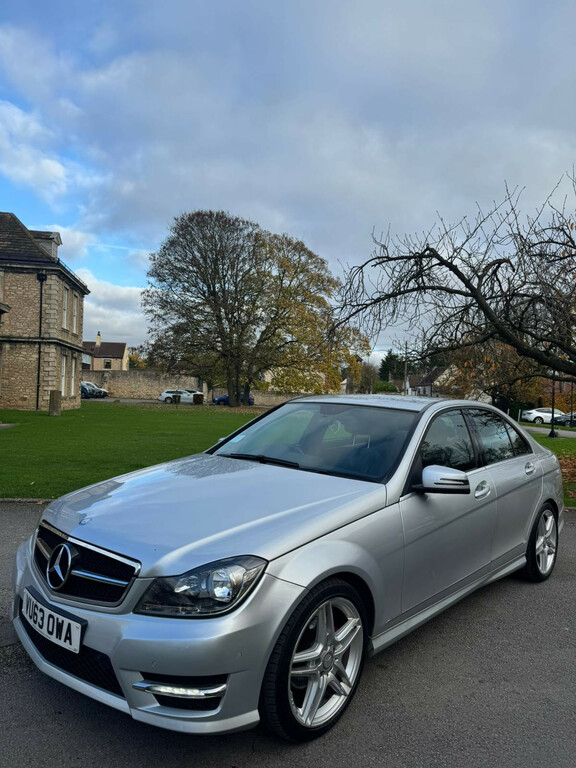 Mercedes-Benz C Class Saloon 2.1 C220 Cdi Amg Sport 2013 Silver
