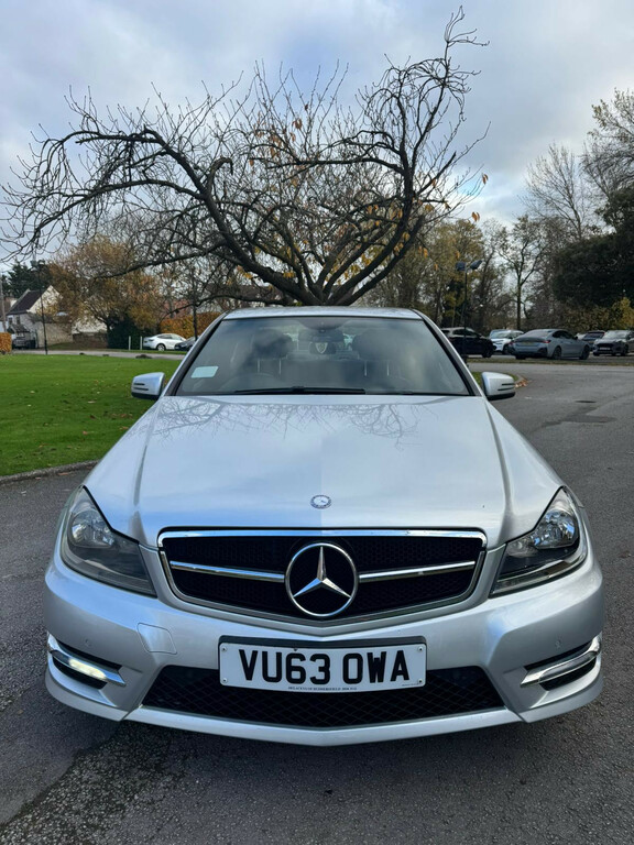 Mercedes-Benz C Class Saloon 2.1 C220 Cdi Amg Sport 2013 VU63OWA Silver #3