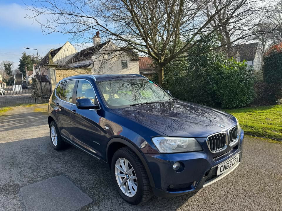 BMW X3 Suv 2.0 X3 Xdrive20d Se 2013 Blue