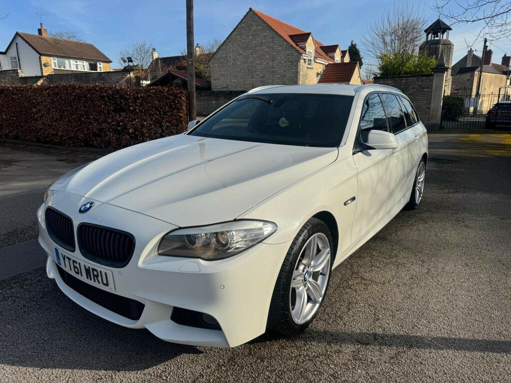 BMW 5 Series Estate 2.0 520D M Sport Touring 2011 White