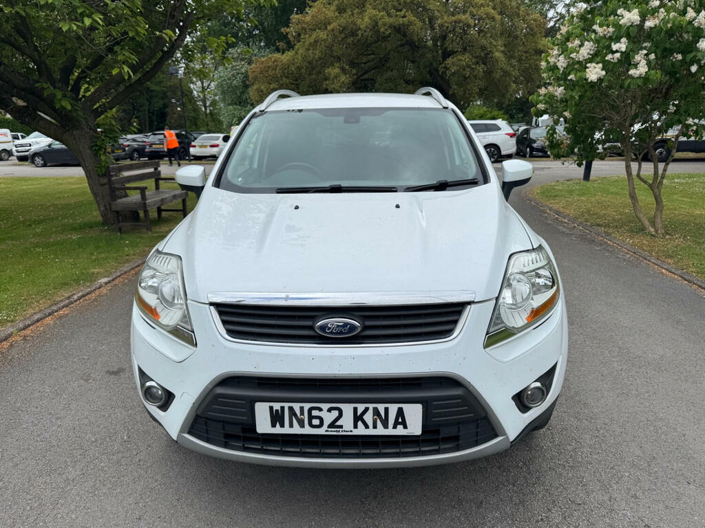 Ford Kuga Suv 2.0 Tdci Titanium 201262 WN62KNA White #5