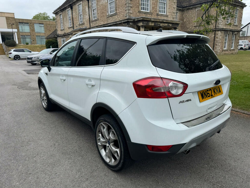 Ford Kuga Suv 2.0 Tdci Titanium 201262 WN62KNA White #3
