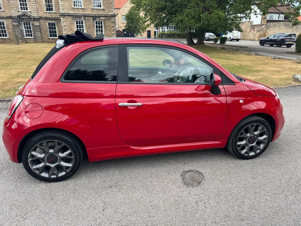 Fiat 500C Convertible 1.2 500C 1.2 69Hp S Convertible 2015 WP15PKC Red #6