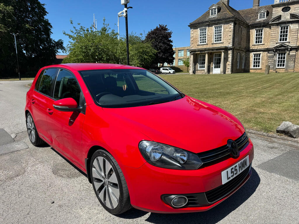 Volkswagen Golf Hatchback 2.0 Tdi Gt Sport 2009 Red