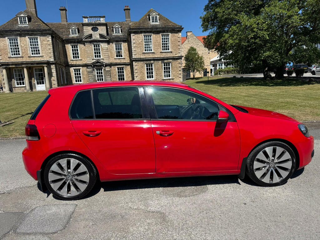 Volkswagen Golf Hatchback 2.0 Tdi Gt Sport 2009 Red #6