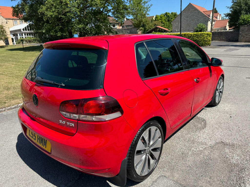 Volkswagen Golf Hatchback 2.0 Tdi Gt Sport 2009 Red #3