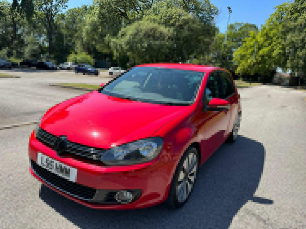 Volkswagen Golf Hatchback 2.0 Tdi Gt Sport 2009 Red #2