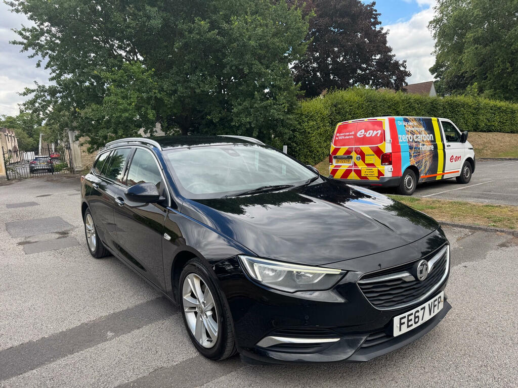 Vauxhall Insignia Estate 1.6 Turbo D Ecotec Blueinjection Tech Line FE67VFP Black #3