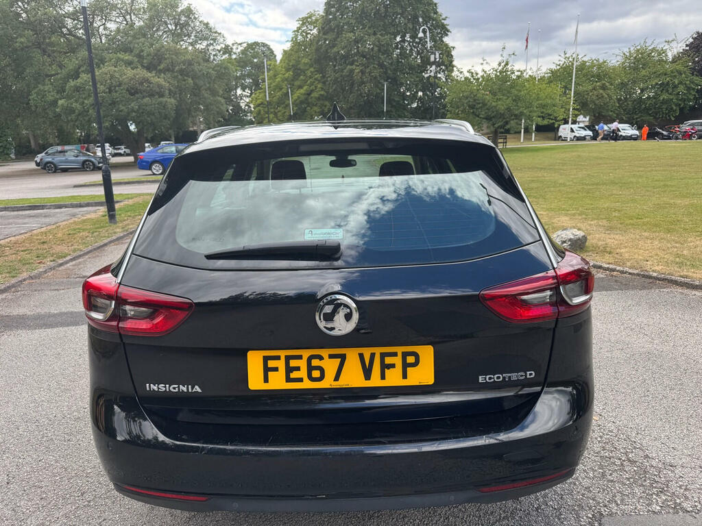 Vauxhall Insignia Estate 1.6 Turbo D Ecotec Blueinjection Tech Line FE67VFP Black #6