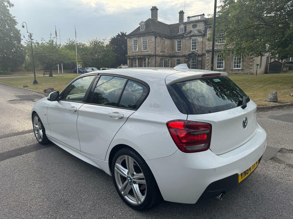 BMW 1 Series Hatchback 2.0 116D M Sport 2014 YN64YFA White #5