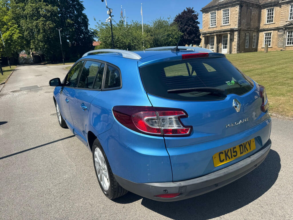 Renault Megane Estate 1.5 Dynamique Nav Dci 110 2015 CK15DKY Blue #4