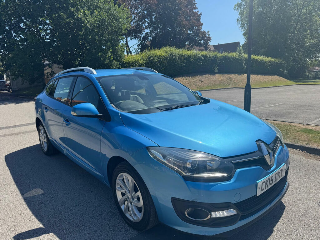 Renault Megane Estate 1.5 Dynamique Nav Dci 110 2015 Blue