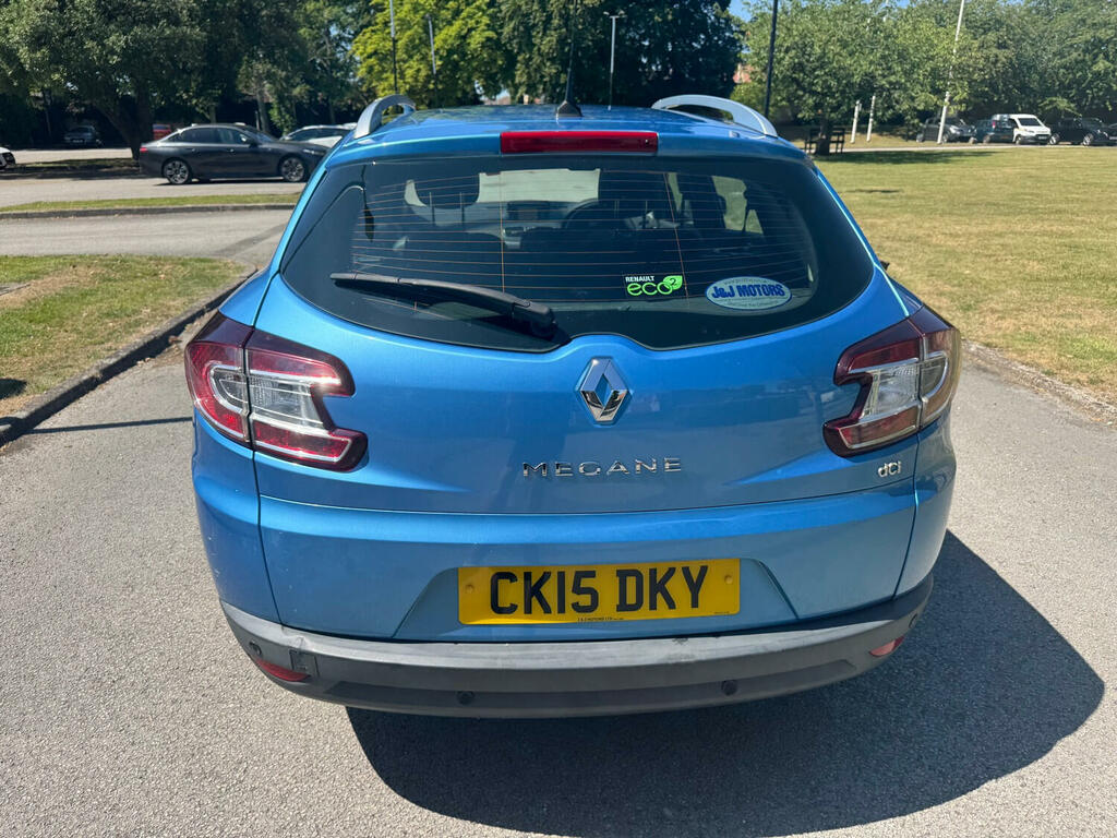 Renault Megane Estate 1.5 Dynamique Nav Dci 110 2015 CK15DKY Blue #6