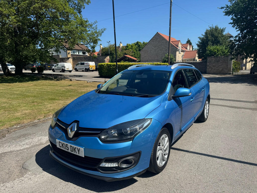 Renault Megane Estate 1.5 Dynamique Nav Dci 110 2015 CK15DKY Blue #5