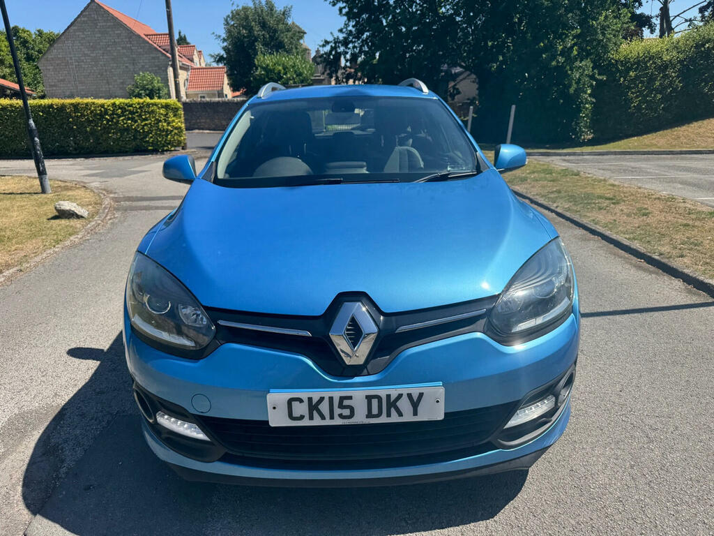 Renault Megane Estate 1.5 Dynamique Nav Dci 110 2015 CK15DKY Blue #2