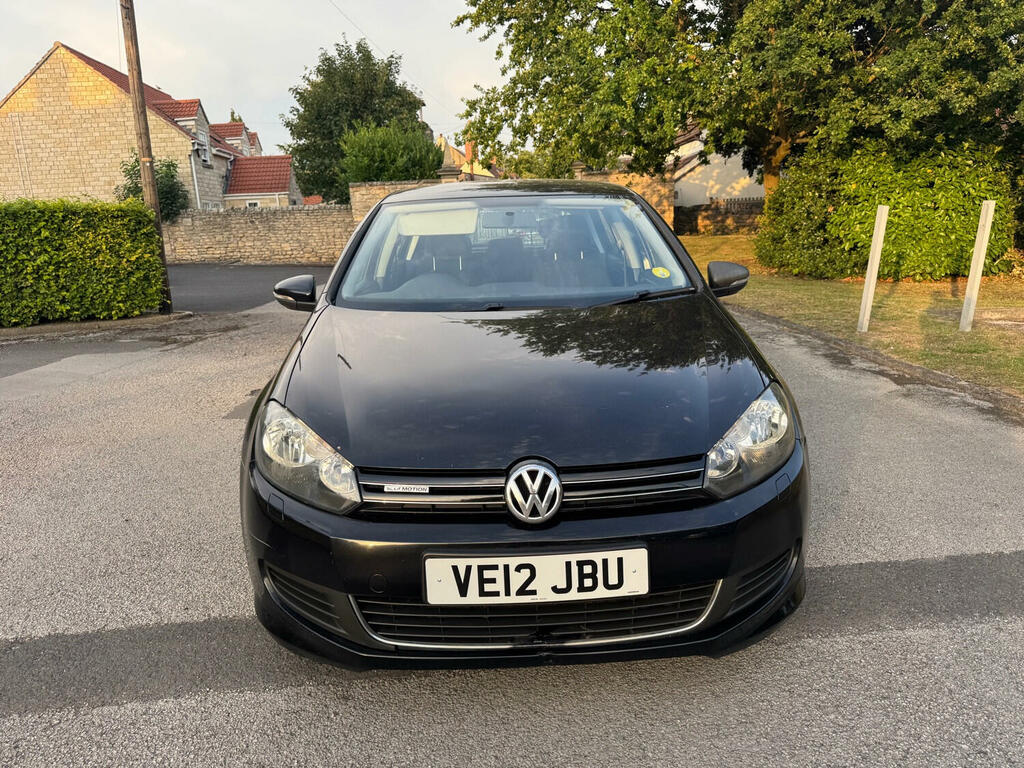 Volkswagen Golf Hatchback 1.6 Tdi Bluemotion 2012 VE12JBU Black #4