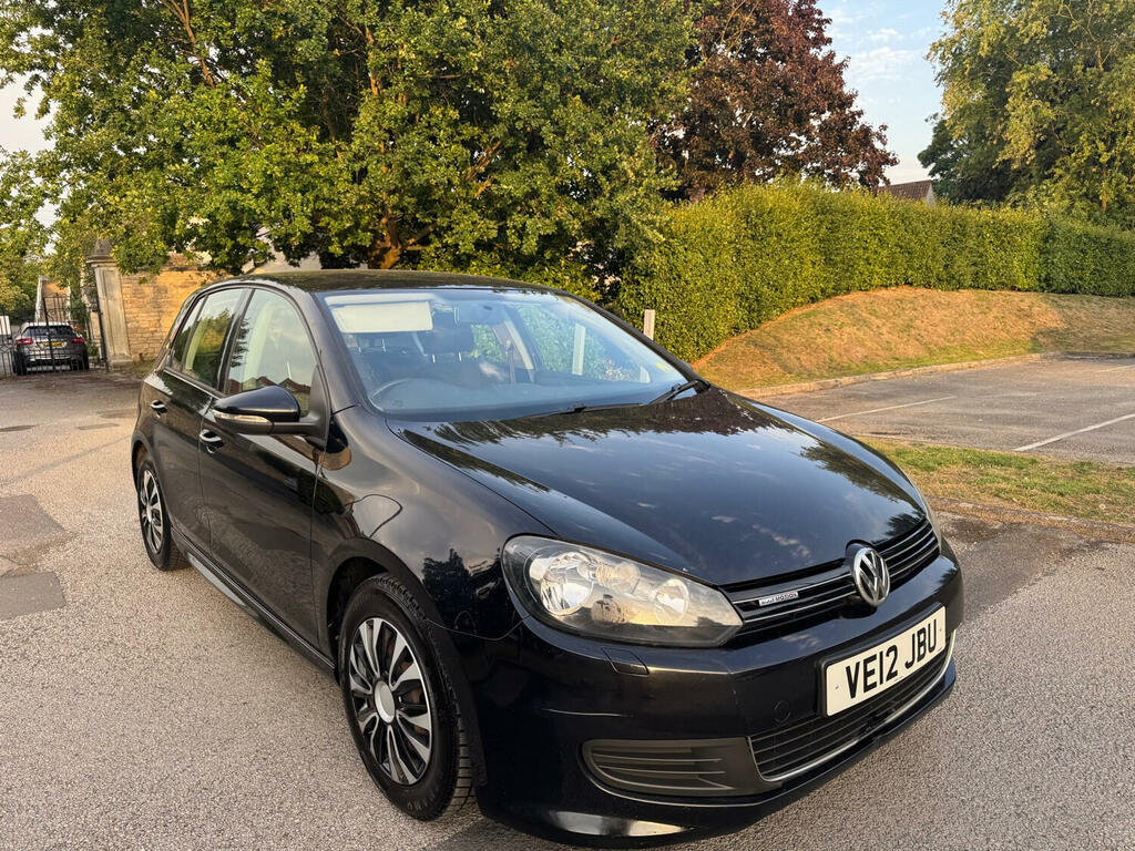 Volkswagen Golf Hatchback 1.6 Tdi Bluemotion 2012 VE12JBU Black #5