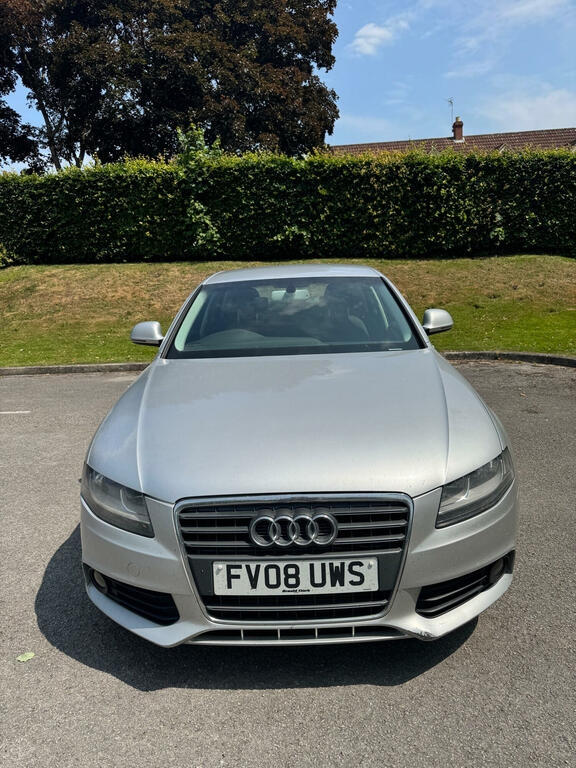 Audi A4 Saloon 2.0 Tdi Se 2008 Silver #4