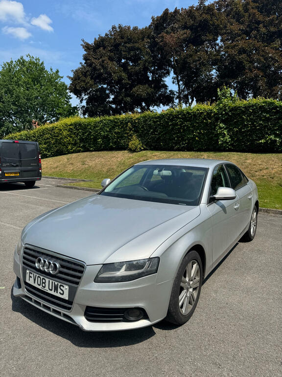 Audi A4 Saloon 2.0 Tdi Se 2008 Silver #3