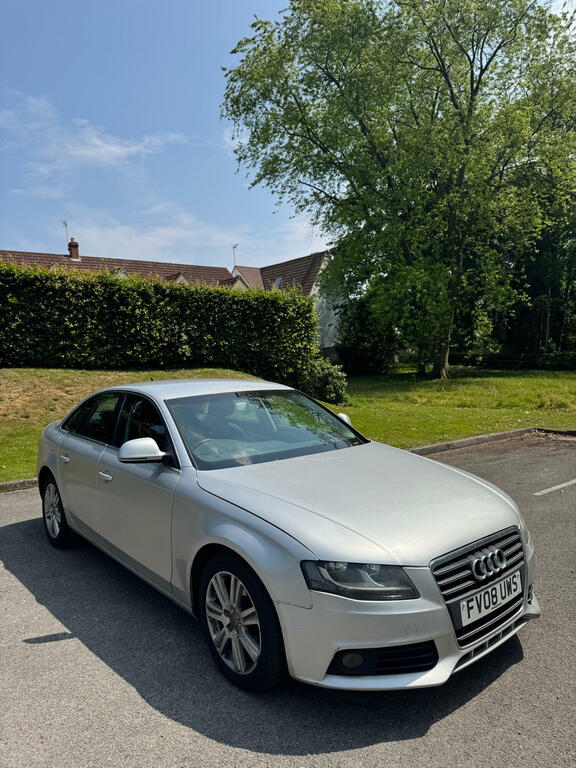 Audi A4 Saloon 2.0 Tdi Se 2008 Silver