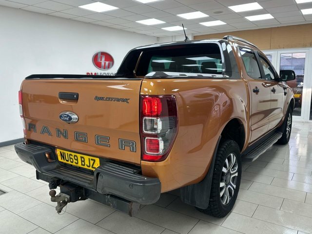 Ford Ranger 2.0 Ecoblue Wildtrak Pickup Double Cab NU69BJZ Brown #5