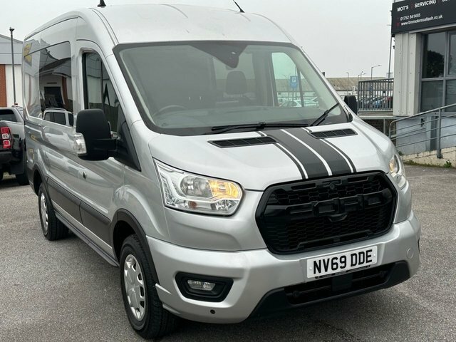 Ford Transit Custom 2.0 350 Ecoblue Trend Crew Cab 6 Seats Diese NV69DDE Silver #6
