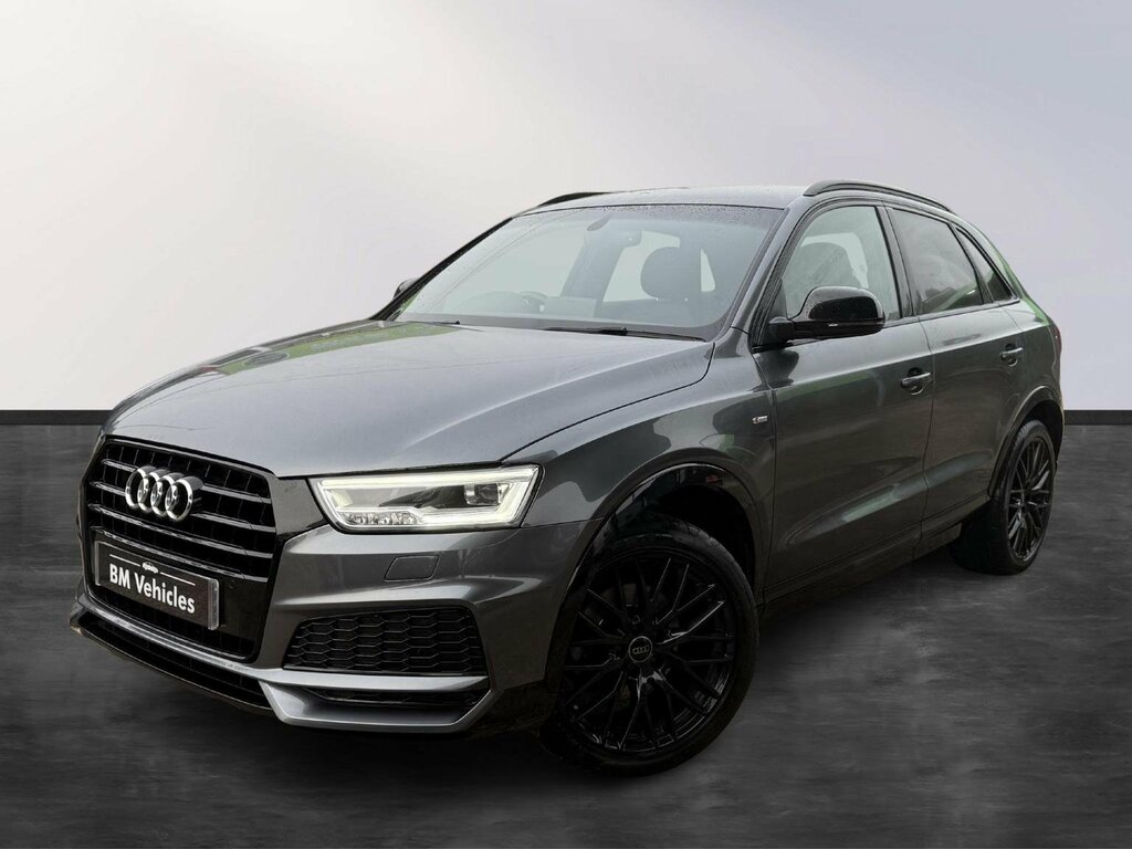 Audi Q3 Suv 2.0 Tdi Black Edition S Tronic Quattro Euro 6 LD17HVE Grey #3