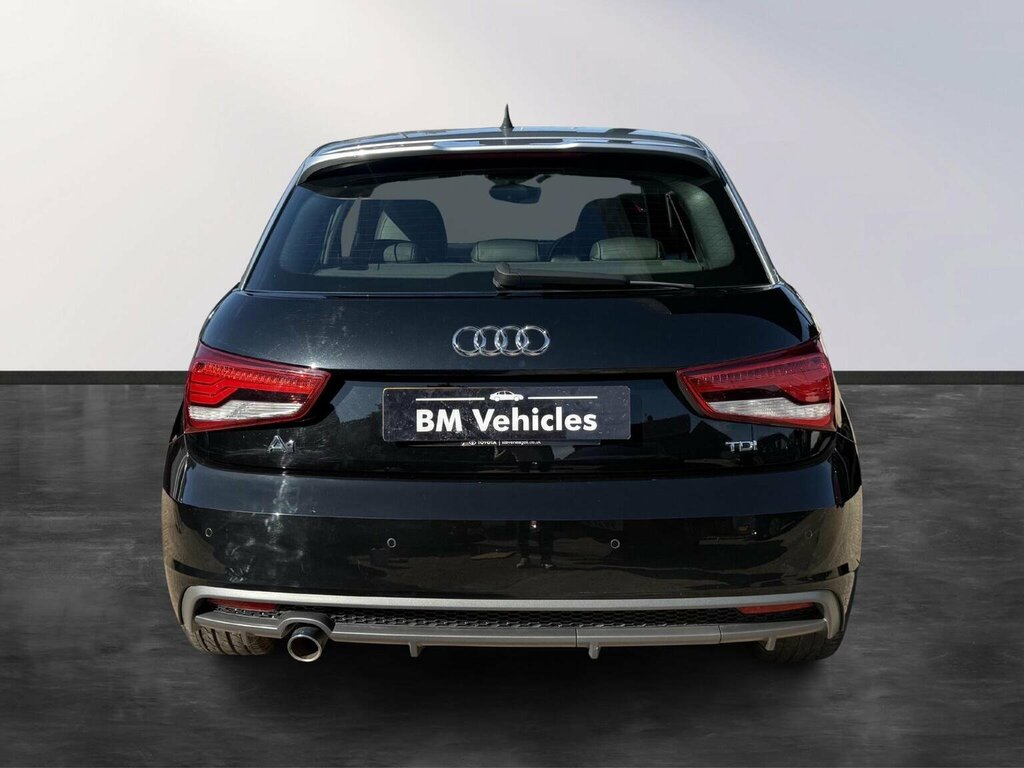 Audi A1 Hatchback 1.6 Tdi S Line Sportback Euro 6 Ss GL15ZRJ Black #6