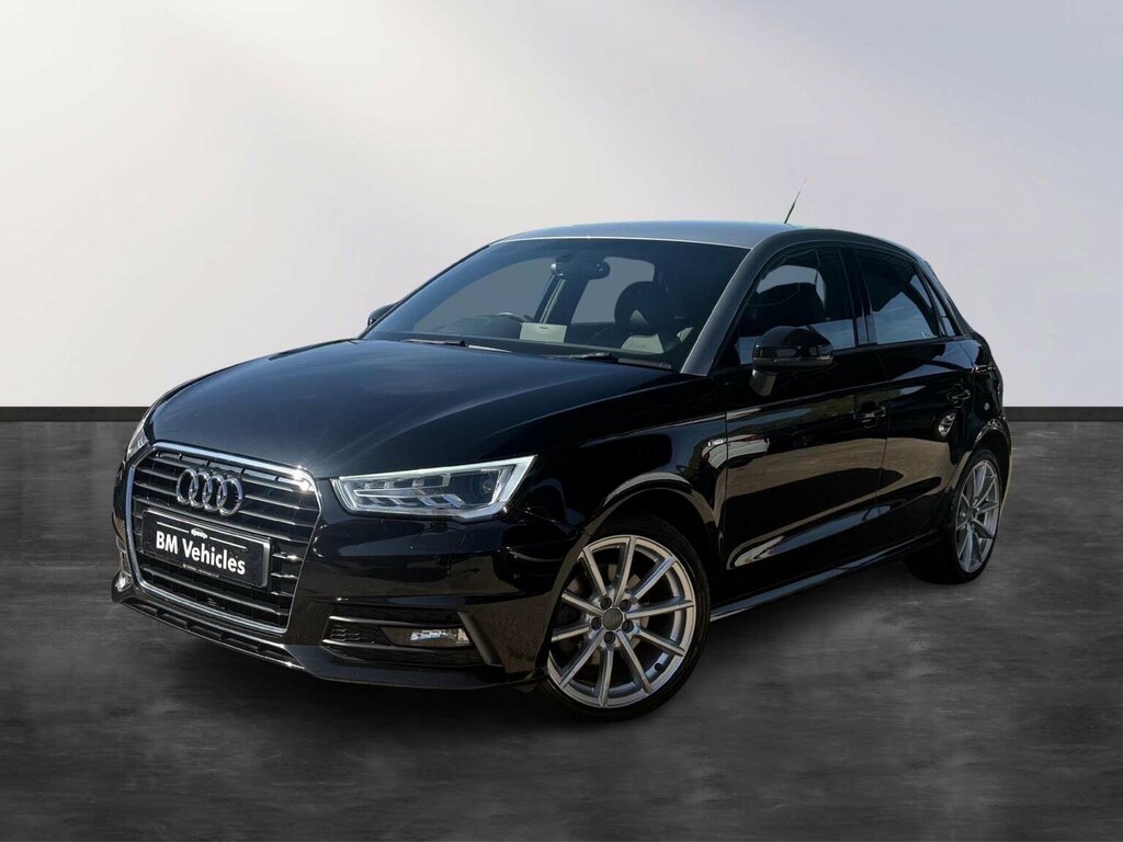 Audi A1 Hatchback 1.6 Tdi S Line Sportback Euro 6 Ss GL15ZRJ Black #3