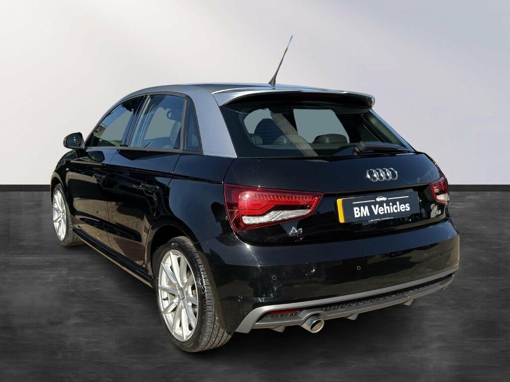 Audi A1 Hatchback 1.6 Tdi S Line Sportback Euro 6 Ss GL15ZRJ Black #5